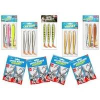 Lieblingsköder Kunstköder Lieblingsköder 15 cm - Hecht - großes Starter-Set, (SpinMad Originals 10 g, 1-St. SpinMad Originals 15 Farben), Effektiver Lauf, Exzellente Verarbeitung