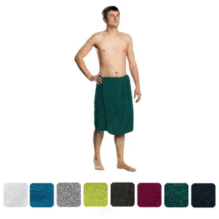 Lanudo? Herren Saunakilt Pure Line S/M Petrol