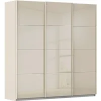 OTTO home Schwebetürenschrank Kleiderschrank Schrank Garderobe AGORDO mit Glasfront (Breiten 203/271/315/360 cm, Höhen 210/229 cm) durchdachte Innenausstattung, in 4 Breiten und 2 Höhen MADE IN GERMANY