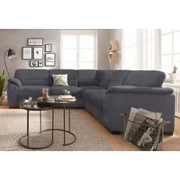 sit&more Ecksofa Montego L-Form, B: 255 cm, wahlweise mit Bettfunktion und Schubkasten