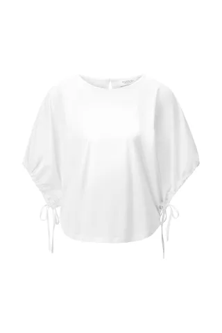 Rich & Royal - Wide Fit T-Shirt with Woman Print white - Gr. - XL
