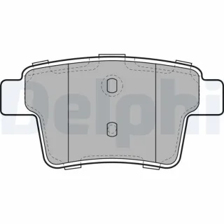 Delphi Bremsbel?ge hinten Ford Mondeo Jaguar X-Type