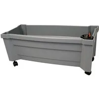 KHW Pflanzkübel Calypso, auf Rollen mit Bewässerungssystem, BxTxH: 79x35x33 cm