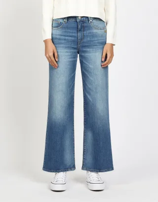 GANG Damen Jeans 94CARLOTTA - wide fit Jeans fab wash