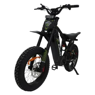 [EU Direct] Voltvibe M2 Electric Dirt Bike, 60V 25AH Battery, 60V 2000W Motor, Recommended Top Speed 25KM/H, Dual Oil Br