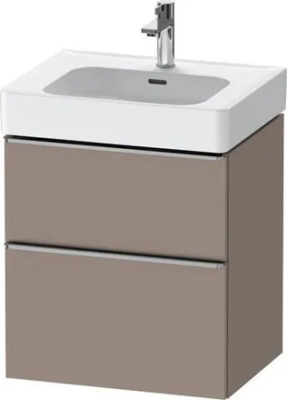 Duravit D-Neo Waschtischunterbau wandhängend Basalt Matt 584x452x625 mm - DE4376070430000 DE4376070430000