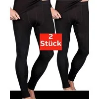 DDOnlineShop Lange Unterhose Herren Thermo-Leggings A-755 (Packung,Set, 2-St., 2 Stück) Premium Qualität