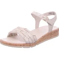 Tamaris Keilsandalette echtes Leder