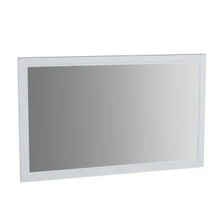 VitrA Valarte Flachspiegel 62222 1145x30x700mm, Wandmontage, Korpus weiß matt, Dekor