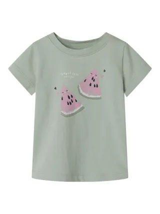 NAME IT - NBFJADA SS TOP BOX aqua gray - Gr. - 56