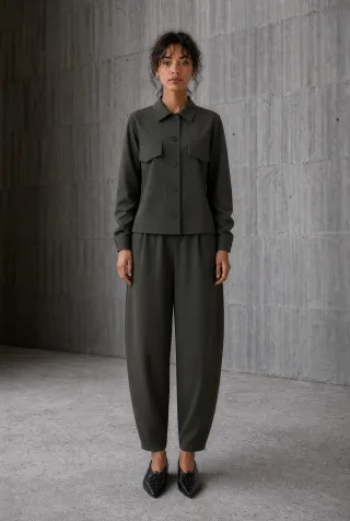 Jane Lushka - Benot pants technical jersey army - Gr. - S