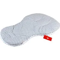 BabyLux Kinder-Sitzauflage BABYLUX Kinderwagen SITZAUFLAGE Kissen Gurtschoner f. Buggy Autoschale, 2. Weiß + Maroko 2 Tlg Sitzauflage + Kissen