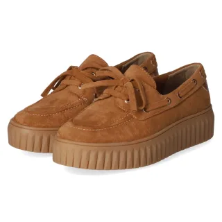 Marco Tozzi Halbschuhe - Gr. 36 - Braun - Textil & Synthetik