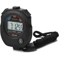 Sport-Knight® Stoppuhr Wasserdichte Sport Stoppuhr mit Uhr, Datum & Wecker, Profi-Timer