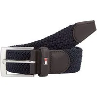 Tommy Hilfiger Stoffgürtel New Adan Belt 3,5 cm breit NEW ADAN BELT aus geflochtenem Stretch-Gurtbandgewebe