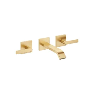 Dornbracht Waschtisch-Wandbatterie ohne Ablaufgarnitur IMO 36712671 Gold gebürstet (PVD),36712671-37 36712671-37