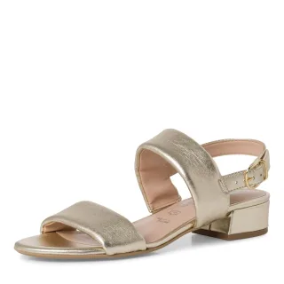 Tamaris - Da.-Sandalette light gold metallic - Gr. - 39