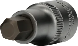 Brilliant Tools 1/2" Innensechskant Bit-Stecknuss, 55 mm lang - BT022864