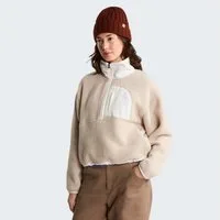 The North Face Fleeceshirt W YUMIORI OFF PEAK 1/2 ZIP JACKET mit Rundhalsausschnitt, normale Länge
