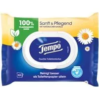 TEMPO feuchtes Toilettenpapier Toilettenpapier feucht Tempo Sanft Pflegend 42er Kamilie, 1-tlg.