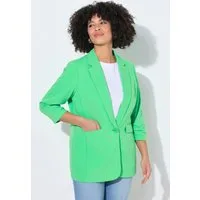 Angel of Style Blusenblazer Blazer offene Form Reverskragen Langarm