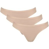 sloggi Minislip GO Daily Cotton (3er Pack) flacher Elastikbund, Baumwollmix, bequem, weich
