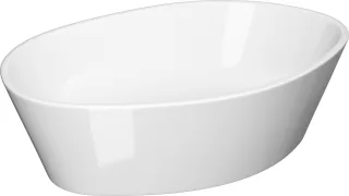 Neuesbad Serie 300 Keramik Aufsatzwaschtisch, B:505, T:355, H:145mm, weiss NB1K35-0461