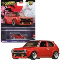 Hot Wheels Spielzeug-Rennwagen Honda Civic 1973 HRV85 Hot Wheels Car Culture Fahrzeug