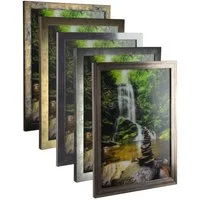 myposterframe Einzelrahmen Bilderrahmen Vintage Juno, (1 Stück), 24x32 cm, Gold Antik, MDF