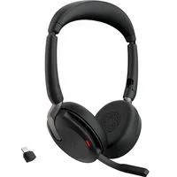 Evolve2 65 Flex Duo, Headset schwarz, Stereo, UC, USB-C, Link380c