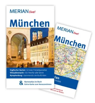 München: MERIAN live! - Mit Kartenatlas im Buch und Extra-Karte zum Herausnehmen [Taschenbuch] [2011] Rübesamen Hans E. Rübesamen Annette