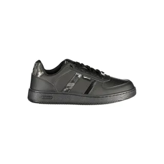 Gas Schwarze Polyurethan Damsneaker