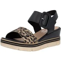 Remonte Keilsandalette Sommerschuh, Sandale mit praktischen Klettverschlüssen