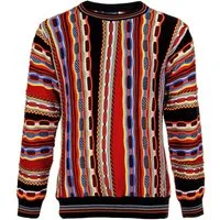 Cascallo Strickpullover Cascallo® Angelo Herren Strickpullover Bunt Vintage (1-tlg)