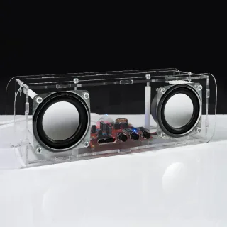 DIY bluetooth Speaker Kit USB Mini Home Stereo Sound Amplifier Electronic Project for Soldering Practice and Learning