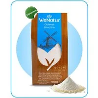 We_Natur Mehl Reismehl – Glutenfreies Mehl für feines und leichtes Backen 1 kg, Glutenfrei, natürlich