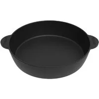 ROBARI Bratpfanne ROBARI Schmorpfanne Servierpfanne aus Gusseisen 26 cm