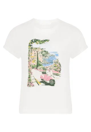 Betty & Co - Rundhals-Shirt Rosé - Gr. - S