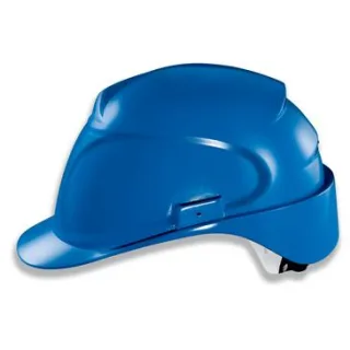 uvex airwing E-WR Schutzhelm ohne Lüftung mit Drehradsystem für Elektrobereich  blau 52 cm - 61 cm - 9760530