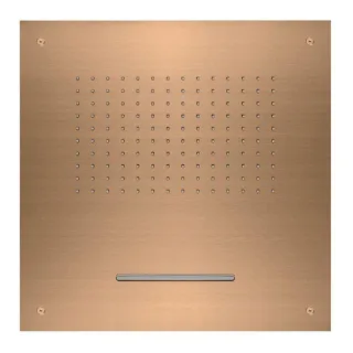 Herzbach Design iX PVD Regenbrause 21.650200.2.39 Copper Steel, 500x500mm, zum Deckeneinbau