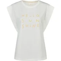 By Louise Pyjamaoberteil Moonlight Magic (Packung, 1-tlg., 1-teilig) Damen Pyjamaoberteil Kurzarm Baumwolle T-Shirt