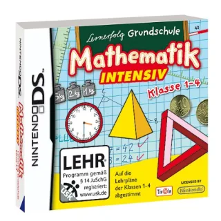 Lernerfolg Grundschule: Mathe intensiv Klasse 1-4 [Nintendo DS]