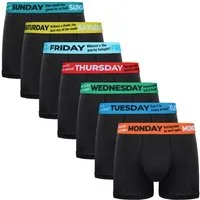 Rungassi Boxershorts GIANVAGLIA Deluxe 7-Pack Herren Baumwolle Boxershort GVG-5068 Größe: