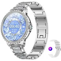 HS Smartwatch Frauen Smart Uhr HD Bildschirm Sport Armband 2025 Smartwatch