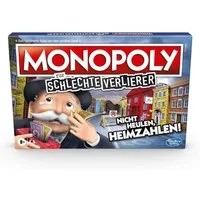 Hasbro Monopoly für schlechte Verlierer Brettspiel Spielbausteine