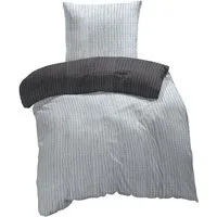 One Home Bettwäsche Musselin Malou, Musselin, 2 teilig, Komfort, weiche Baumwolle für Sommer und Winter geeignet