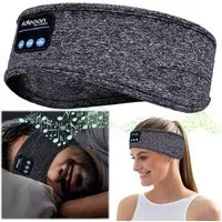 shop'n smile ideoon Kopfhörer-Stirnband Bluetooth 5.4 Freisprecher & Sprachsteuerung Bluetooth-Kopfhörer (Unterstützt Google Assistant und Siri von Apple, Kabellos, 13 Std. Spieldauer, Reichweite bis 20 m, Sendeleistung 3 dBm)