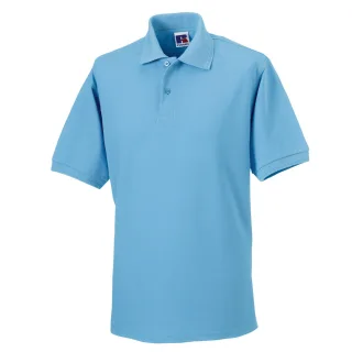 Russell - Poloshirt Strapazierfähig für Herren (Himmelblau)