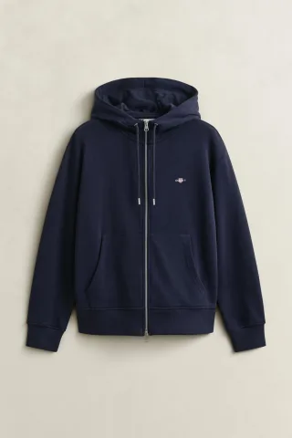 GANT - Shield Sweatjacke EVENING BLUE - Gr. - M