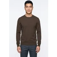 OLYMP Rundhalspullover OLYMP Strick Casual